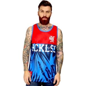 Young And Reckless Graphic Tank 🔴🔵